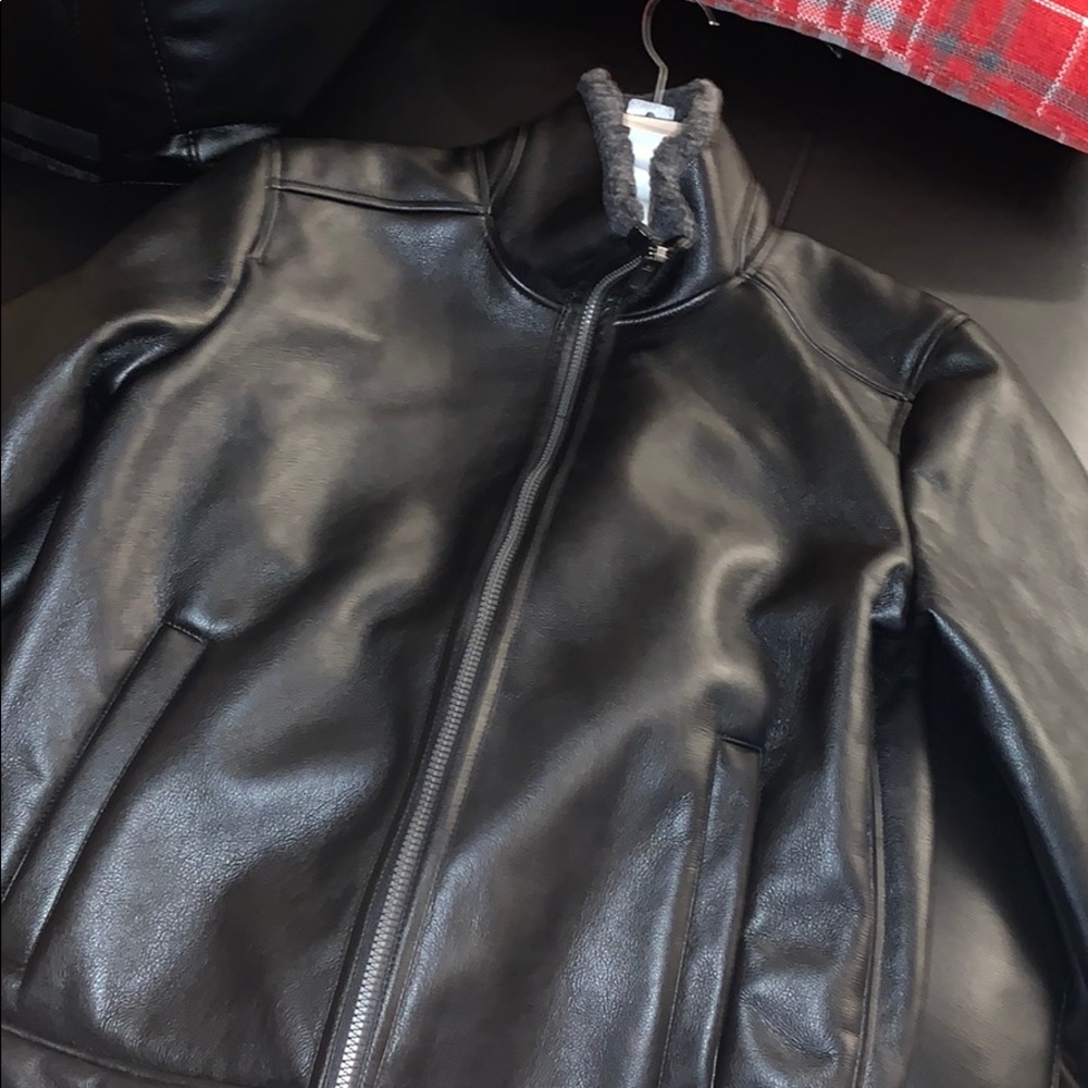rainforest men leather jacket